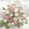 2 Paper Napkins Wedding Bouquet