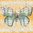 2 Serviettes papier Papillon dentelle