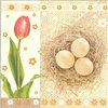 4 Paper Napkins Easter Egg