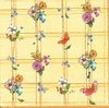 4 Paper Napkins Flowers & Butterflies