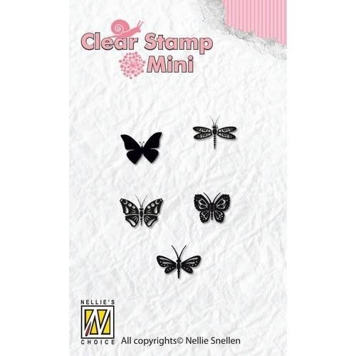 Tampon Clear Mini Papillons
