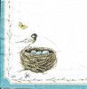 2 Paper Napkins Easter Nest