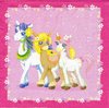 4 Paper Napkins Pretty Ponies