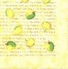 2 Paper Napkins Apple & Lemon