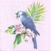 4 Paper Napkins Exotic Parrot