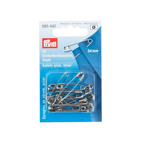 Safety pins 34 mm Prym
