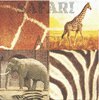 2 Paper Napkins African Safari