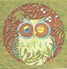 4 Paper Napkins Owl Garden