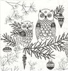 Paper Napkin Owl