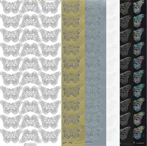 Starform Outline Stickers 822 Butterfly