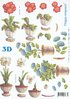 3D Sheet A4 4169.019 Flowers