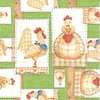 2 Paper Napkins Rooster & Hen