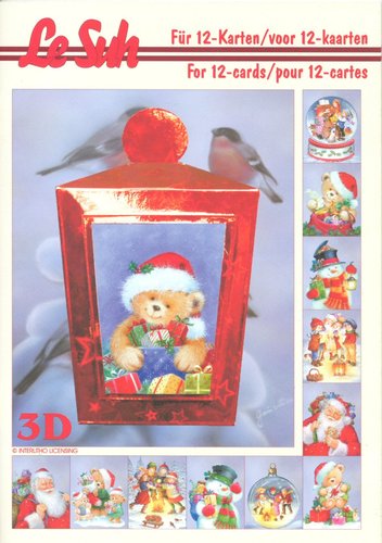 Livre 3D A5 à découper Noël