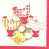 4 Paper Napkins Cosy Easter