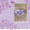 2 Paper Napkins Easter Lilac harmony