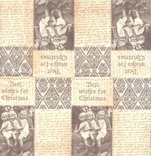 3 Paper Hankies Christmas