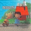 4 Serviettes papier Peanuts Snoopy