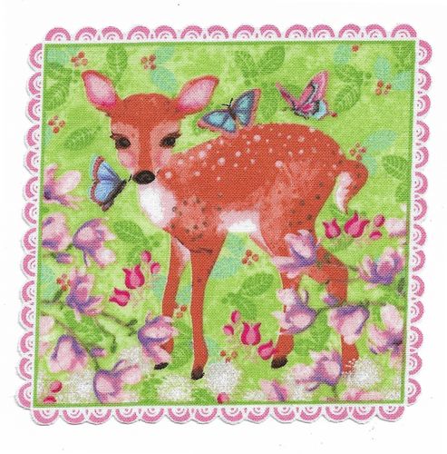 Iron-on patch Fawn