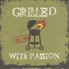2 Paper Napkins Grilled with Passion
