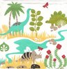 4 Serviettes papier Dinosaure