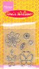 Clear Stamps 3D Flower Butterfly