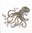 4 different Paper Napkins Orca Koi Medusa Octopus