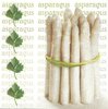 2 Paper Napkins Asparagus