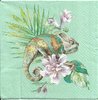 2 Paper Napkins Exotic Chameleon