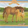 2 Paper Napkins Mare & Foal