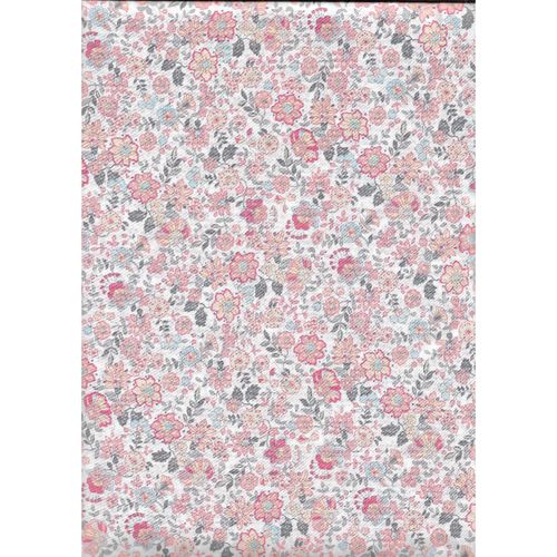 Cotton Fabric Flowers Bio Gots by 1/2 meter