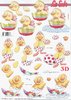 3D Sheet A4 Easter Duck