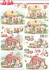 3D Sheet A4 8215-523 Guinea pig