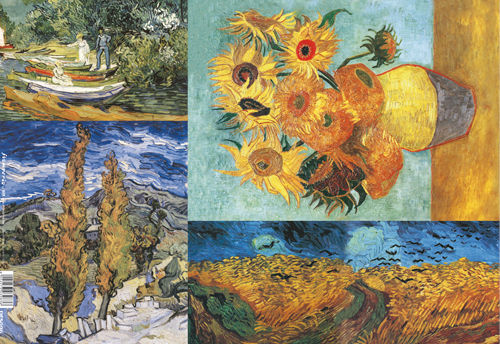Rice Paper 48x33 cm Art Van Gogh