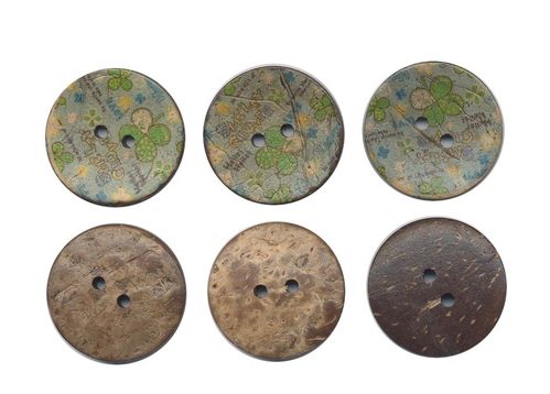 Coco Buttons 30 mm Sewing x 3