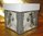 Hankies box in havana cardboard