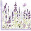 4 Paper Napkins Lavender Field