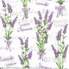 4 Paper Napkins Lavender Season in Provence