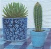 2 Serviettes papier Cactus