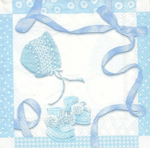 Serviettes papier Naissance Baby Shower