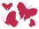 Flexible Stencil Butterfly 15x20 cm