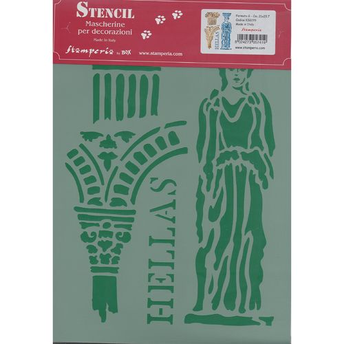 Flexible Stencil Greece A4