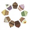 9 Patch Thermocollant Tissu Cupcakes