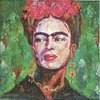 2 Serviettes papier Frida Kahlo