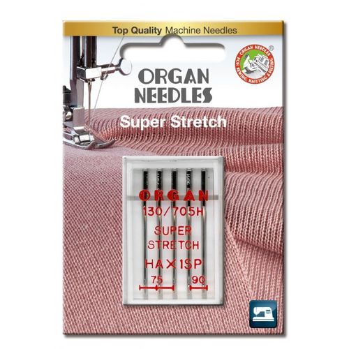 Super Stretch Needles 130/705H-S HAX1SP 75&90
