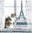 2 Paper Napkins Cat in Paris