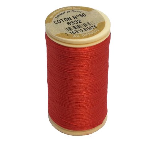 Spool Thread Cotton Au Chinois 100m 6532 Red
