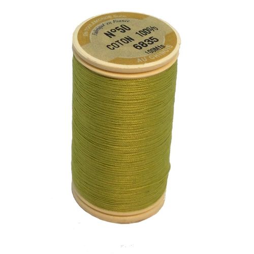 Spool Thread Cotton Au Chinois 100m 6835 Anise green