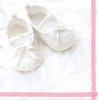 2 Paper Napkins Baby Slippers