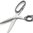 Scissors Tailor for left-handed 21cm