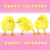 4 Paper Napkins Easter Chickens
